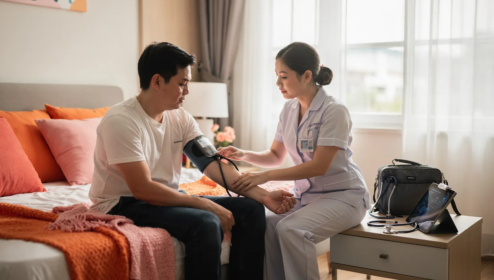 Chăm sóc y tế tại nhà Đà Nẵng — điều dưỡng Y Tế Xanh