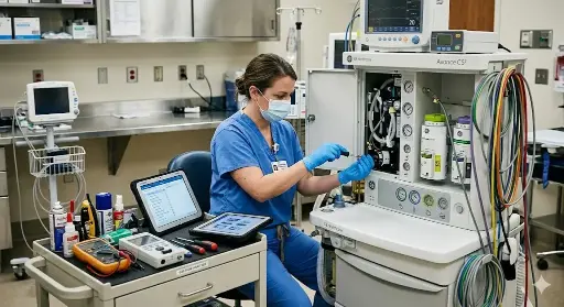 [CM1] Kiểm tra và bảo dưỡng máy y tế